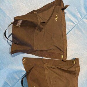 Outdoor Research (OR) Gaiters, Black, Size M, Gore-Tex